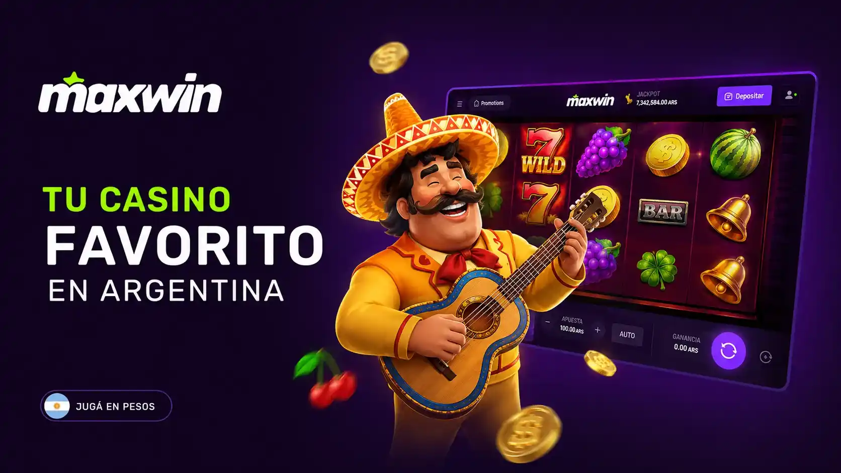 MaxWin Casino Argentina 🎁